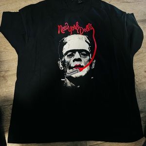 New York Dolls Frankenstein Lipstick Brand New Shirt